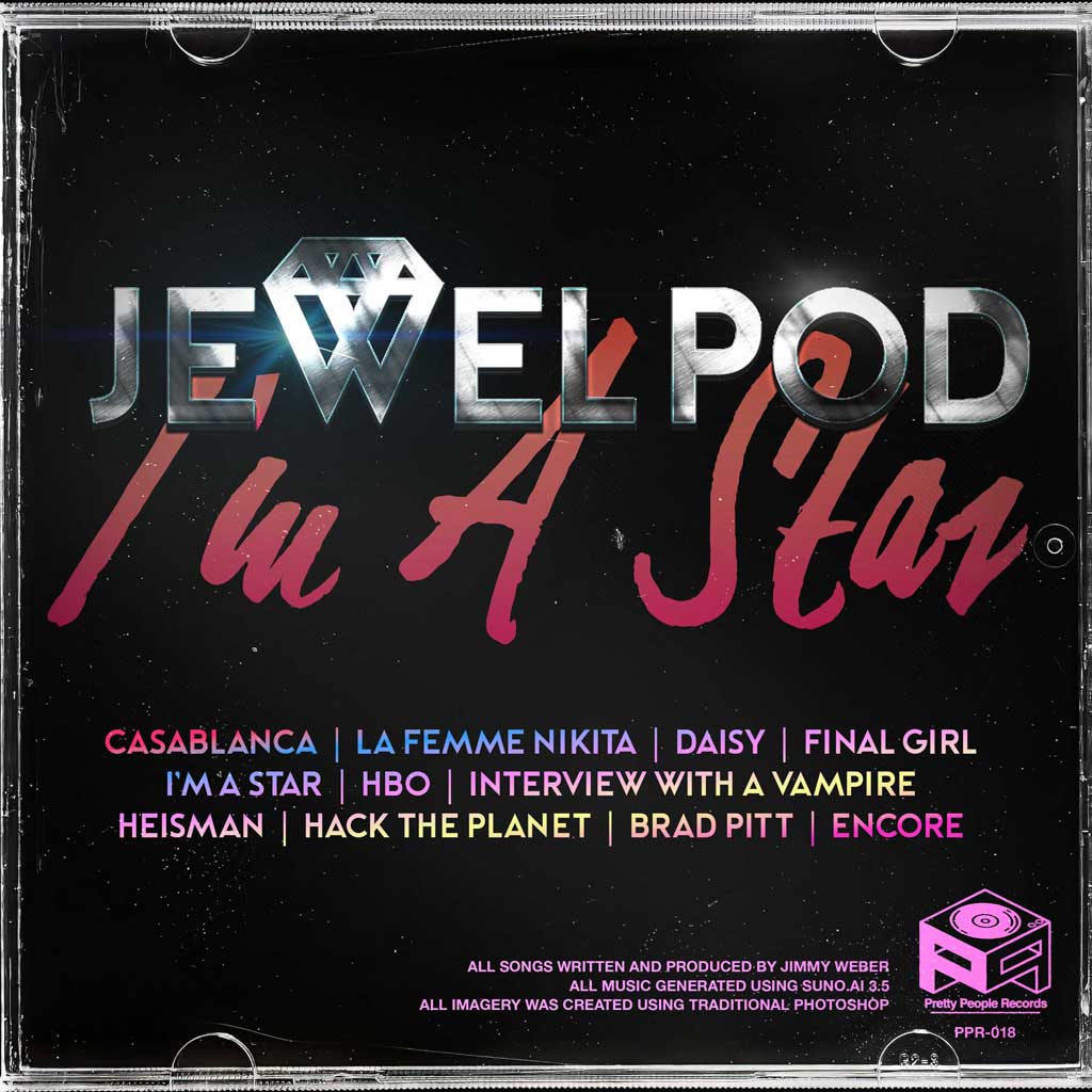 Jewel Pod 'I'm A Star' Back Art