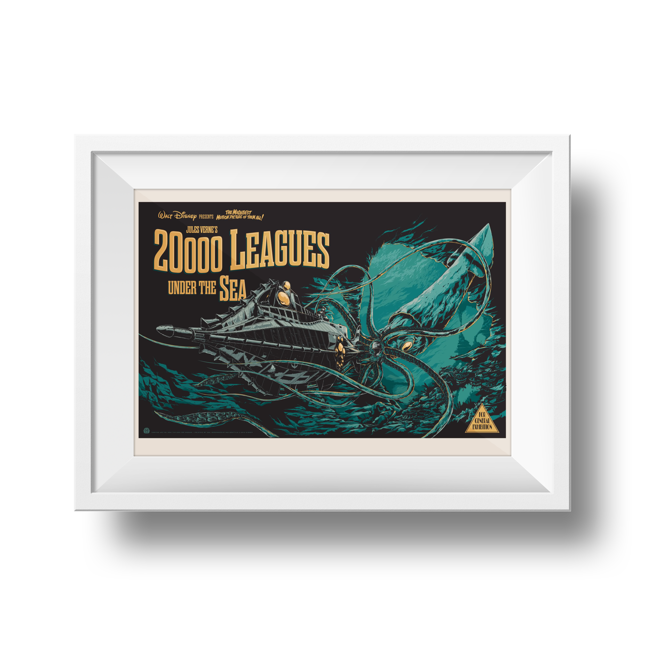 20,000 Leagues Under The Sea | Ken Taylor | 24 x 36