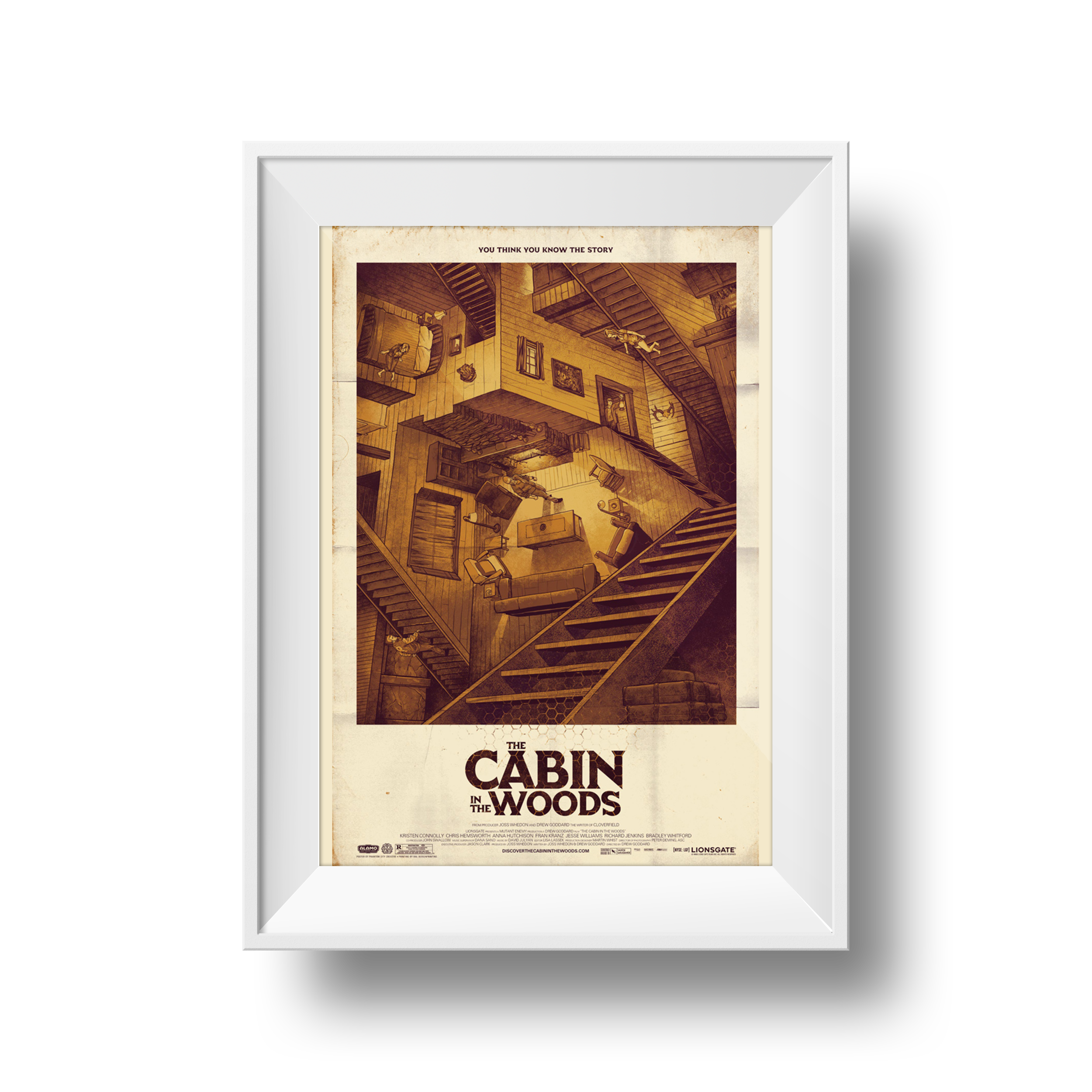 Cabin in the Woods | Phantom City Creative | 24 x 36