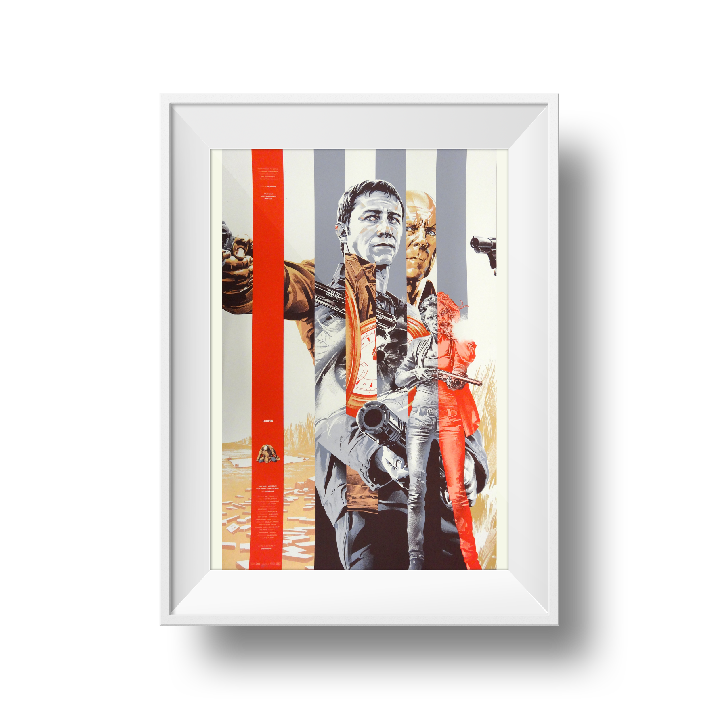 Looper (Silver) | Martin Ansin | 24 x 36