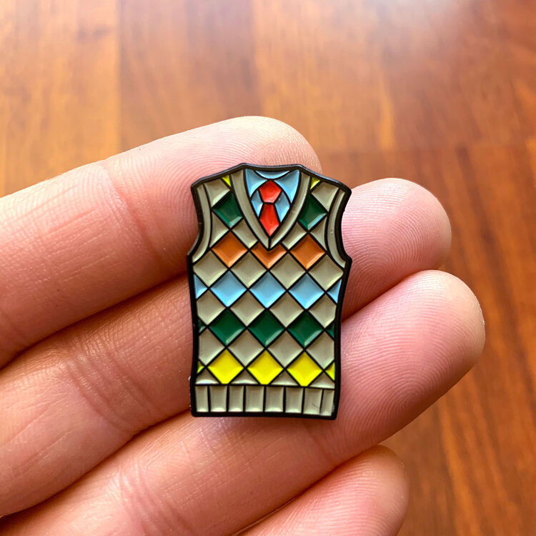 RENT-A-PAL: Enamel Pin - Vest